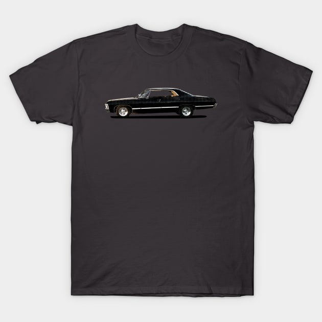 Supernatural Impala T-Shirt by markvickers41